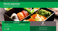 Desktop Screenshot of minatojapanese.com